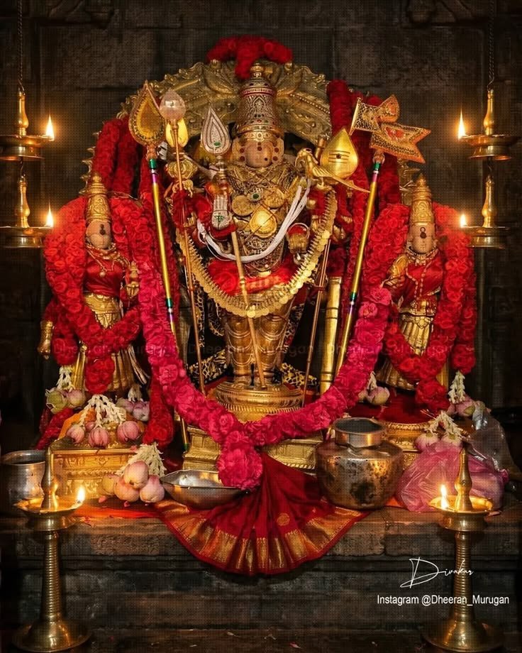 MSivaRajan7's tweet photo. #தினம்_ஒரு_திருப்புகழ்

தந்தா தத்தன தந்தா தத்தன
     தந்தா தத்தன ...... தனதான

......... #திருப்புகழ் .........

கொந்தார் மைக்குழ லிந்தார் சர்க்கரை
     யென்றே செப்பிய ...... மொழிமாதர்

கொங்கார் முத்துவ டந்தா னிட்டத
     னந்தா னித்தரை ...... மலைபோலே

வந்தே சுற்றிவ ளைந்தா லற்பம
     னந்தா னிப்படி ...... யுழலாமல்

மங்கா நற்பொரு ளிந்தா அற்புதம்
     என்றே யிப்படி ...... அருள்வாயே

இந்தோ டக்கதிர் கண்டோ டக்கட
     மண்டா நற்றவர் ...... குடியோட

எங்கே யக்கிரி யெங்கே யிக்கிரி
     யென்றே திக்கென ...... வருசூரைப்

பந்தா டித்தலை விண்டோ டக்களம்
     வந்தோ ரைச்சில ...... ரணகாளிப்

பங்கா கத்தரு கந்தா மிக்கப
     னந்தா ளுற்றருள் ...... பெருமாளே.

#விளக்கம் 

கொந்து ஆர் மைக் குழல் இந்து ஆர் சர்க்கரை என்றே
செப்பிய மொழி மாதர் ... பூங் கொத்துக்கள் நிறைந்த கரிய
கூந்தலையும், சந்திரனைப் போன்ற முகத்தையும், சர்க்கரை என்றே
சொல்லப்பட்ட மொழிகளையும் உடைய விலைமாதர்களின்

கொங்கு ஆர் முத்து வடம் தான் இட்ட தனம் தான் இத்தரை
மலை போலே வந்தே சுற்றி வளைந்தால் ... வாசனை கொண்டதும்
முத்து மாலை பூண்டதுமான மார்பகம், இந்தப் பூமியில் உள்ள மலை
போல் உயர்ந்து எதிர் வந்து தோன்றிச் சுற்றி என் மனத்தைச் சூழ்ந்து
கவர்ந்து பற்றினால்,

அற்ப மனம் தான் இப்படி உழலாமல் ... இந்த ஏழை மனம்
இப்படியே அலைந்து அலைந்துத் திரியாமல்,

மங்கா நற்பொருள் இந்தா அற்புதம் என்றே இப்படி
அருள்வாயே ... அழிதல் இல்லாத சிறந்ததொரு உபதேசப் பொருளை
இதோ பெற்றுக்கொள், இது ஒரு அற்புதமானது என்று கூறி
இவ்வண்ணம் இப்போதே அருள்வாயாக.

இந்து ஓடக் கதிர் கண்டு ஓடக் கடம் மண்டா நல் தவர் குடி
ஓட ... சந்திரன் பயந்து ஓட, சூரியன் அதைக் கண்டு ஓட, காட்டில்
கூட்டமாகச் செல்லும் நல்ல தவசிகளும் குடும்பத்துடன் அஞ்சி ஓடவும்,

எங்கே அக்கிரி எங்கே இக்கிரி என்றே திக்கென வரு சூரை ...
எங்கே அந்த மலையில் ஒளிந்திருப்பவர்கள், எங்கே இந்த மலையில்
இருப்பவர்கள் என்று கூறியே, திடுக்கிடும்படியாக வந்த சூரனை

பந்தாடித் தலை விண்டு ஓட ... பந்தடிப்பது போல அடித்து விரட்டி,
தலை அற்றுப் போய்ச் சிதறி விழவும்,

களம் வந்தோரைச் சில ரண காளி பங்காகத் தரு கந்தா ...
போர்க்களத்துக்கு வந்த அசுரர்களைக் கொன்று (அவர்களது
உடல்களை) சில ரண தேவதைகளுக்குப் பங்கிட்டுத் தந்த கந்தனே,

மிக்க பனந்தாள் உற்று அருள் பெருமாளே. ... சிறப்பாக
திருப்பனந்தாளில்* வீற்றிருக்கும் பெருமாளே.

#திருப்புகழ்

#திருப்புகழ்_அமிர்தம்

#தினம்_ஒரு_திருப்புகழ்

#கௌமாரம்

#முருகன்வழிபாடு

#ஓம்நமோகுமாராயநம