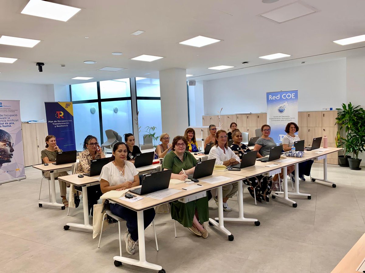 SOIBgoib's tweet photo. 🚀 El SOIB ha posat en marxa al COE Balears «Reinventa’t 45+», del Pla SI, per a dones majors de 45 anys.

📱 Competències digitals, gestió d’estocs i TPV i empoderament per obrir noves oportunitats laborals.

📅 Del 5 al 30 d’octubre

@goib @treball_goib #SOIB #SomCOEBalears https://t.co/0aTkRbFxV8
