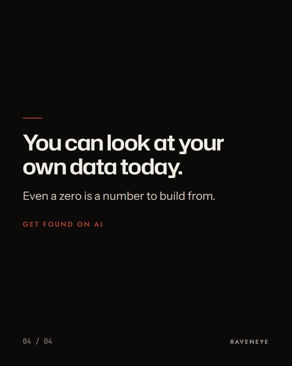 Raveneyeglobal's tweet photo. See how often your pages appeared in Google's AI Overviews and AI Mode. Since August, Google shows every website the numbers, for free, in their Search Console. You can look at your own data today. Even a zero is a number to build from.

#googleAIOverviews https://t.co/uBOFoi4zkT
