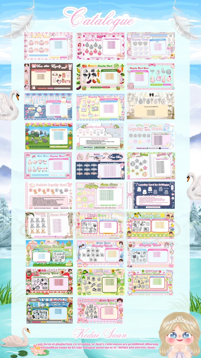 kedaiswan's tweet photo. 🌷 GIV—WAY ALERT . . 🦢
tolong bantu ripost gucy? maaci

🪷 Edit PL Pricelist (1) + Loyalty Card (2)
sponsored by @peanyair untuk 3 Winner each. #ArieInOrbit⭐

— syarat: 
1. RT + likes tweet ini
2. reply doa terbaik untuk kk sponsor di kolom yg disediakan

end 7/10 #bealanja https://t.co/rku3vrZUg4