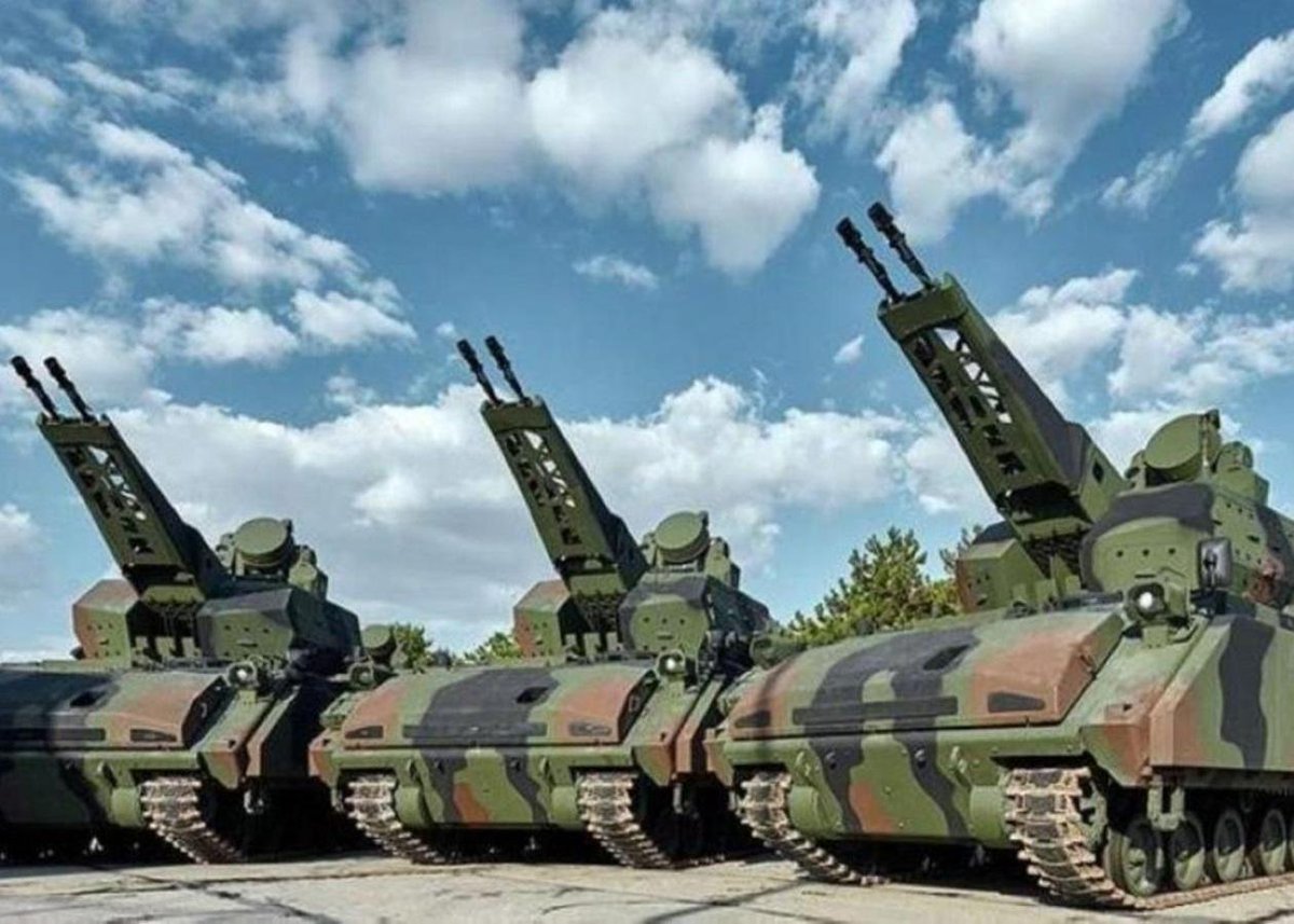 nexta_tv's tweet photo. Middle East Eye: Turkey has transferred Korkut anti-aircraft systems to Ukraine
A standard system consists of three combat vehicles and one command vehicle. It is unknown how many systems Ukraine received.
The Korkut, manufactured by Aselsan, is designed to engage aerial targets, including drones and cruise missiles.
A Ukrainian official said that the system has already undergone combat testing, but requires minor modifications.
According to him, Ukraine is interested in purchasing additional systems at a suitable price.