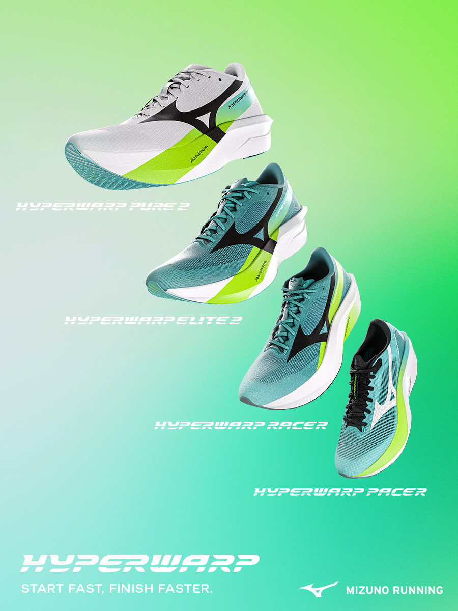 MizunoRunningJP's tweet photo. 1秒でも速く。レースで、自分の限界を超えたいランナーへ。
軽量性、反発性、安定性のバランスを重視した次世代のHYPERWARPシリーズが登場。
ランナーのニーズに応じた4モデルをラインナップ。

本日よりミズノ公式オンラインストア、直営店舗、一部のミズノ品取り扱い店舗にて予約開始。

＜11月6日発売予定＞
HYPERWARP PURE2
¥35,200 （税込）

HYPERWARP ELITE2
¥29,700 （税込）

＜12月10日発売予定＞
HYPERWARP RACER
¥22,000 （税込）

HYPERWARP PACER
¥18,700 （税込）

▼取扱い直営店
ミズノ公式オンライン @mizunoshop
MIZUNO TOKYO 3F @MizunoFlagship
ミズノオオサカ茶屋町 5F
その他、ミズノ直営店
※取り扱いアイテム、在庫状況は各店へお問い合わせください。

https://t.co/3KCoh9WHZy

#HYPERWARP
#ミズノ #MIZUNO
#ミズノランニング #MIZUNORUNNING