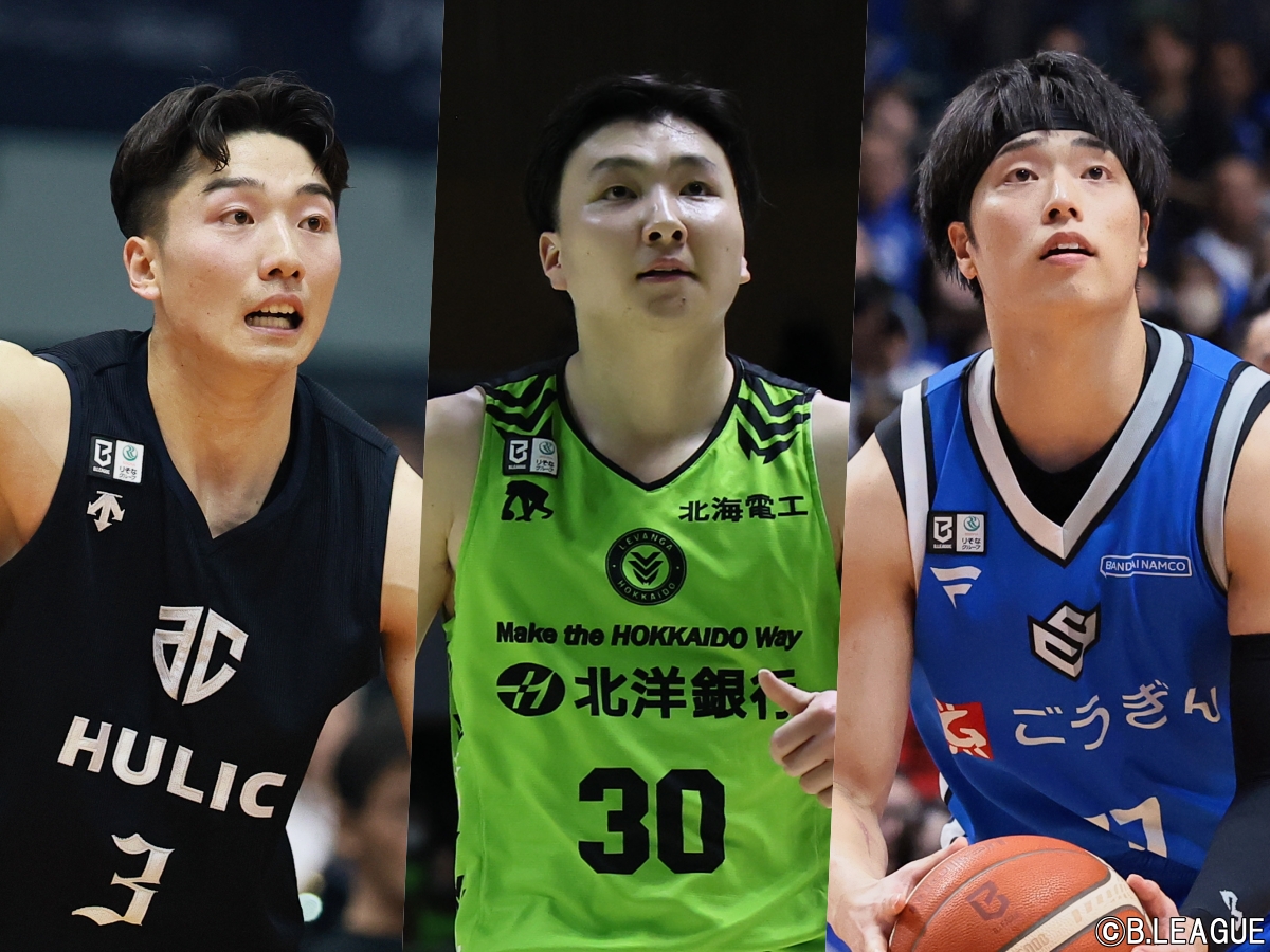 bbking_jp's tweet photo. 🏀Bプレミア得点ランキング日本人トップ10📝
富永啓生がリーグでも首位…黒川虎徹、岡田侑大が続く
https://t.co/1uITkiPQkw
各チーム4試合が終了したBプレミアリーグ戦。日本人選手の得点ランキングをまとめました。北海道の富永啓生は平均30.5得点でリーグ全体でも1位に君臨しています。 https://t.co/hQGgfsAMBP