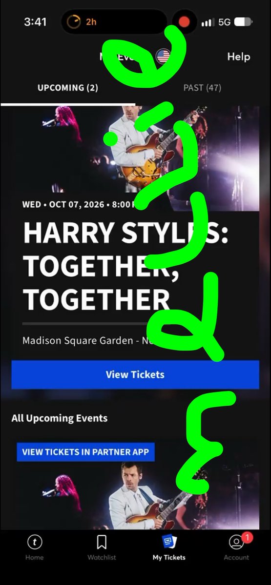 enchanted_melli's tweet photo. SELLING THREE (3) LEFT GA TICKETS TO WEDNESDAY 10/07 HARRY STYLES AT MSG!!!! 🪩💖

DM me for details &amp; pricing :) 

🏷️harry styles msg together together tour tickets new york city madison square garden concert tickets hshq https://t.co/5chqAeeL5h