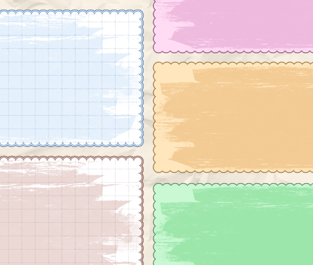 pissbu's tweet photo. i fink the shapes on the left
are cuter than ones on right https://t.co/hOlNkqRhId