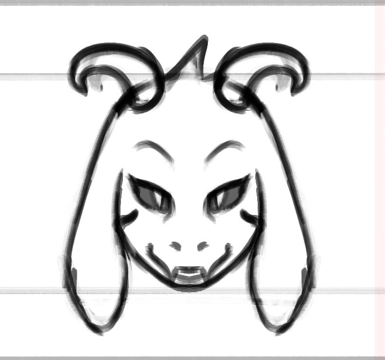 BunPicker's tweet photo. Was doing some practice / studies and I don’t think I will ever draw an Asriel this good ever again https://t.co/uyvz2ApsdS