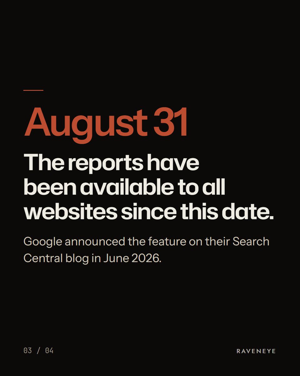 Raveneyeglobal's tweet photo. See how often your pages appeared in Google's AI Overviews and AI Mode. Since August, Google shows every website the numbers, for free, in their Search Console. You can look at your own data today. Even a zero is a number to build from.

#googleAIOverviews https://t.co/uBOFoi4zkT