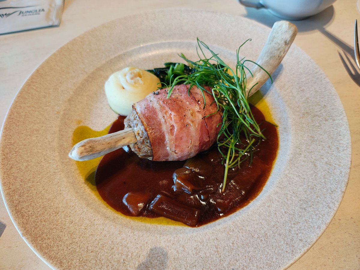 gAlsige81's tweet photo. 例のレストランは下から見たらこんな感じ
コンセプトは良いけど誇大広告が過ぎたね…
ちなみにご飯はちゃんと美味しかった(パーク価格ではある) https://t.co/Gc01tTDzfS