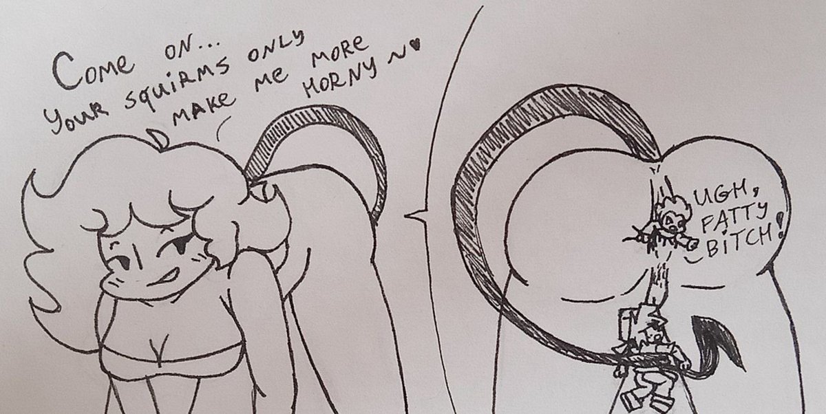 Kinky_Stuff_Uwu's tweet photo. Girlfriend is having a little bit of playtime~
I need to make more anal vore art and git gud https://t.co/Iu67BwaG0f