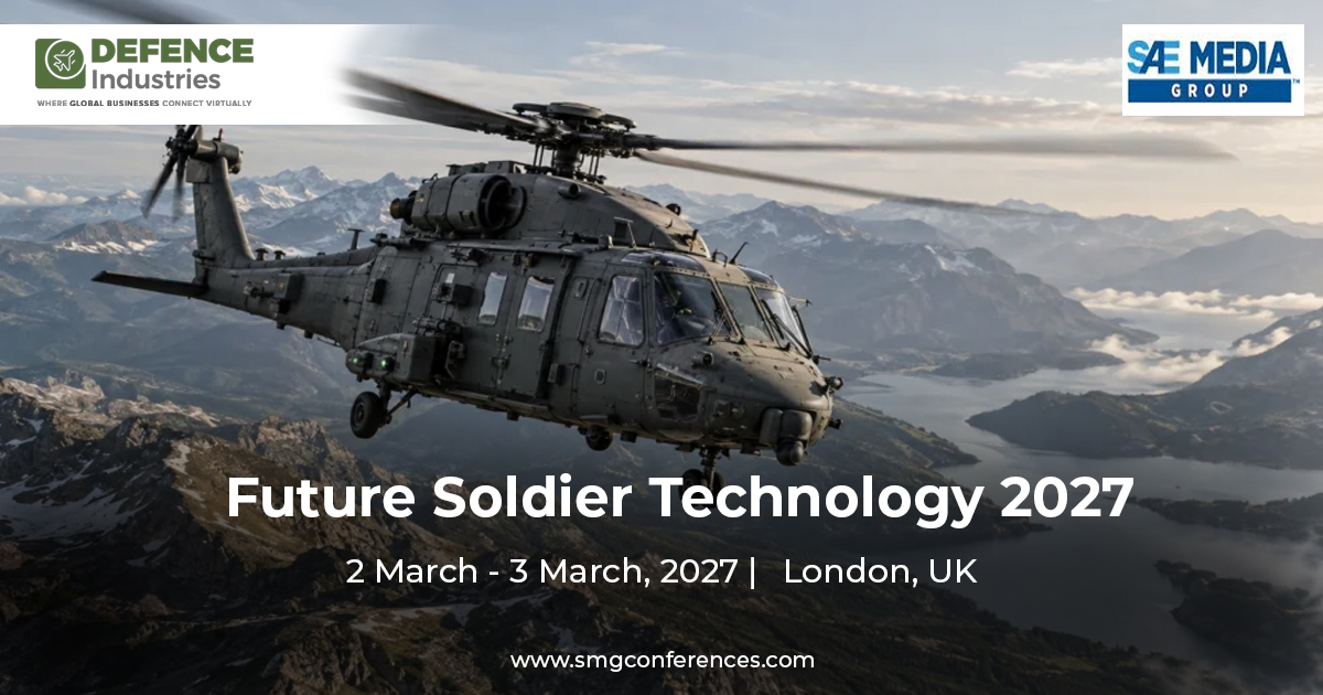 DefenceIND's tweet photo. Future Soldier Technology 2027

Future Soldier Technology 2027 connects military and industry leaders to discuss modernisation priorities and emerging soldier capabilities.

🔗 https://t.co/snSUCepcua https://t.co/bbgMXEHrQW