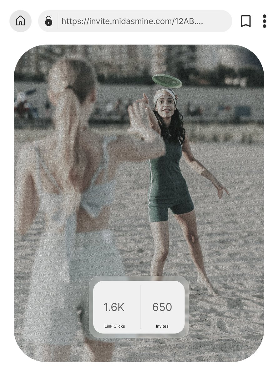 Midas_Lab's tweet photo. Catch more invites with Midas Direct Links

#Midas introduces the Direct Invite Link, a simpler way to connect miners to your invite network.

With a single direct link, new miners can join through your invitation without manually entering an invite code.

The feature also extends to existing miners who have not yet added an invite code. By sharing your Direct Invite Link, eligible existing miners can still be connected to your network.

This means your invite reach is no longer limited to new registrations. You can now capture eligible invites that may have otherwise been missed.

One link.
A simpler invitation process. 
More opportunities to grow your network.

#MidasLab #MID