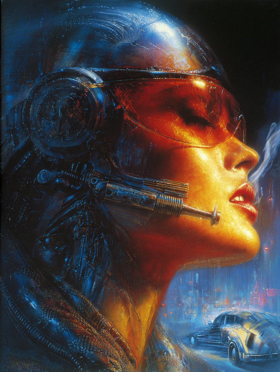 RobotCleopatra's tweet photo. TIME FOR ARTISTIC INTUITION. 🎬

Not every creative choice begins with a clear explanation.

Sometimes instinct guides the color, form, composition, and atmosphere, allowing an artwork to develop its own visual identity. https://t.co/CVURZugOX4
