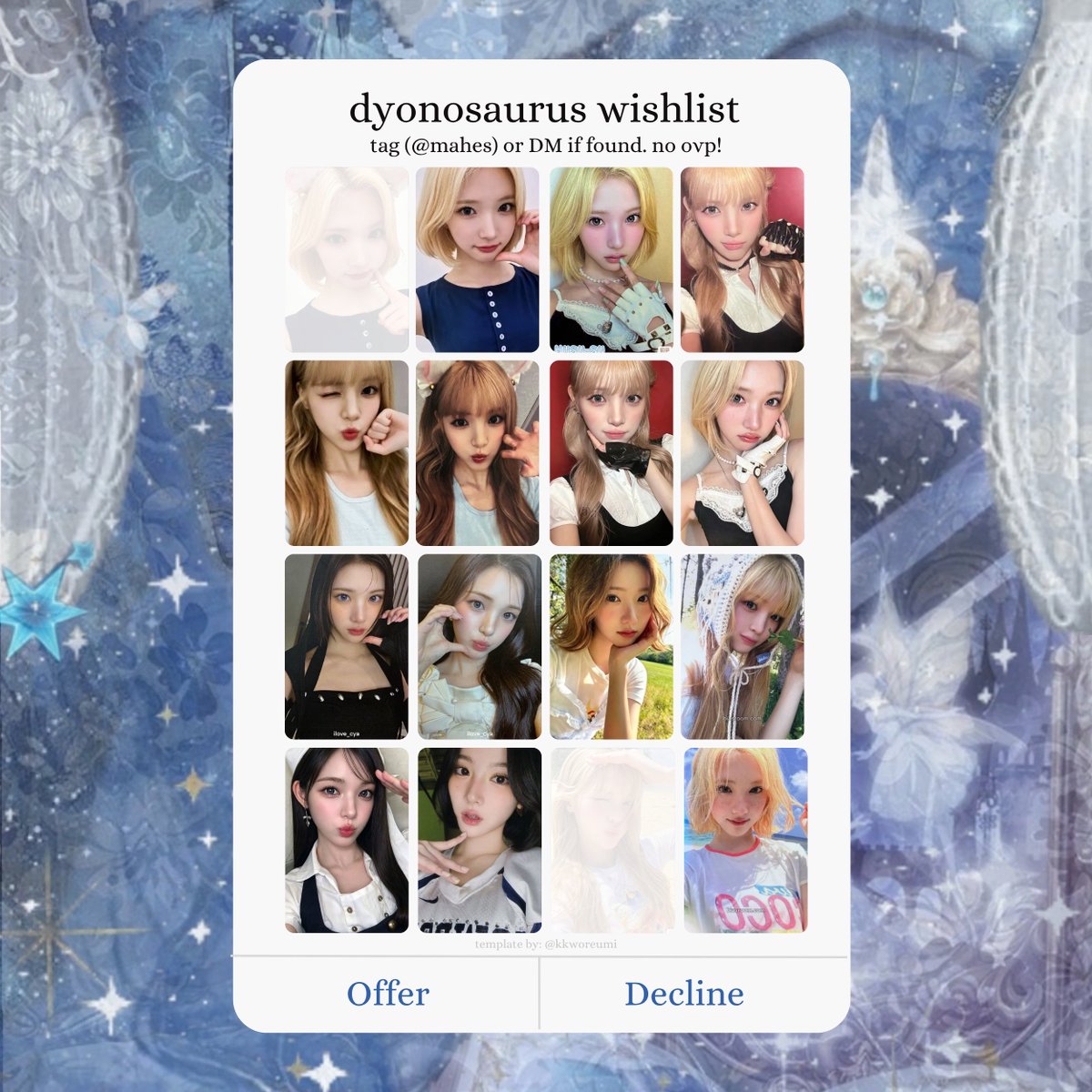 rsnndyo's tweet photo. WTT | Want To Trade | LFT

Have: Left Pict + Money 💸
Want: Right Pict

🏷️ t. looking for trade photocard pc jiwoo yuha hearts2hearts h2h https://t.co/7MaaG8nqI3