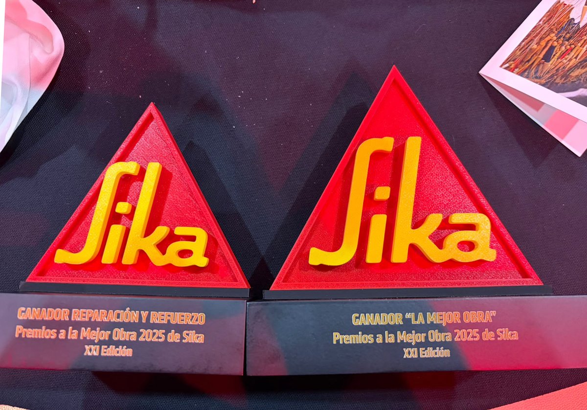 _Betazul_'s tweet photo. Os adelantamos, con gran alegría, que acabamos de ganar los premios @Sika a:
- Mejor Obra de 2025
- Mejor actuación en refuerzo y reparación de 2025
En breve compartimos más detalles.

#estructuras #refuerzo #reparación #rehabilitación https://t.co/IKQAxCmz0W