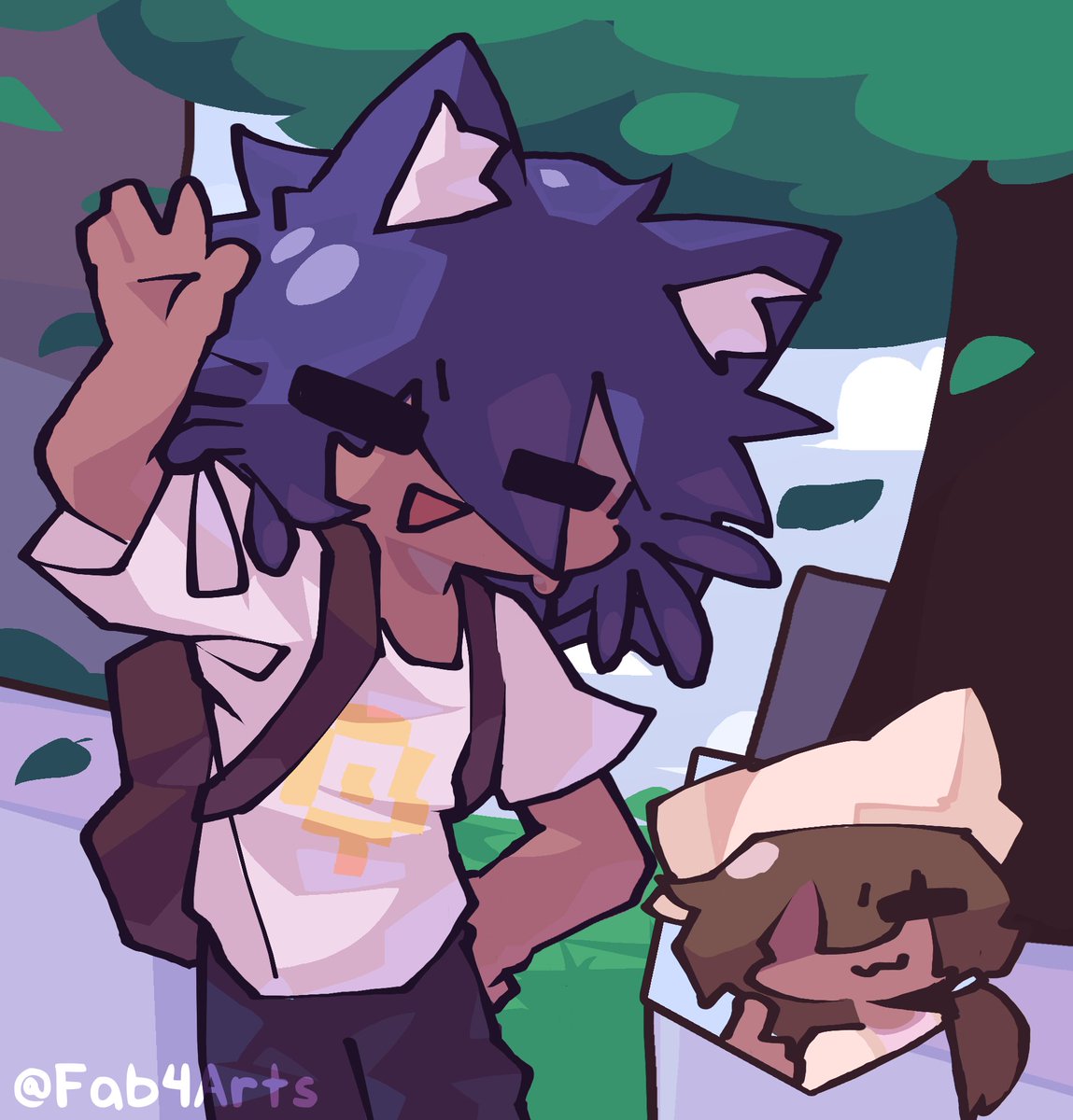 Fab4Arts's tweet photo. tecnicaente niko ahora (almenos en latam) estaria en secundaria teniendo 12años
(#Oneshotgame #Oneshot) https://t.co/tRw1XizvZq