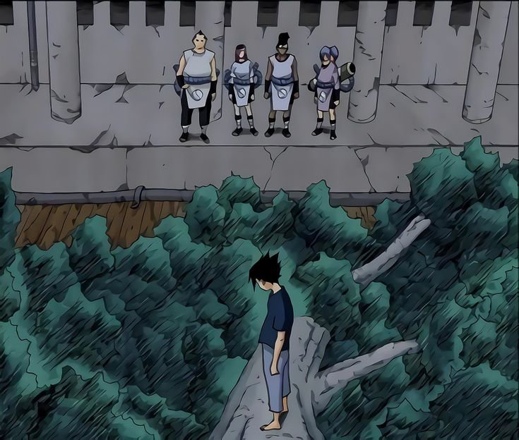 Thehiddenstorm0's tweet photo. Would Sasuke still have made up his mind to seek out Orochimaru for power if the Sound Four didn’t come to Konoha to convince him? https://t.co/uUkahFPC8h