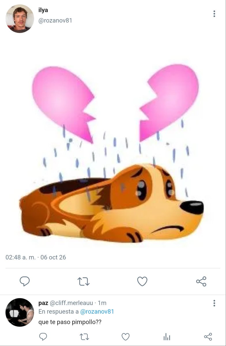 emxwrx's tweet photo. 💌 97.  Que te paso pimpollo? https://t.co/48wzwlfMa4