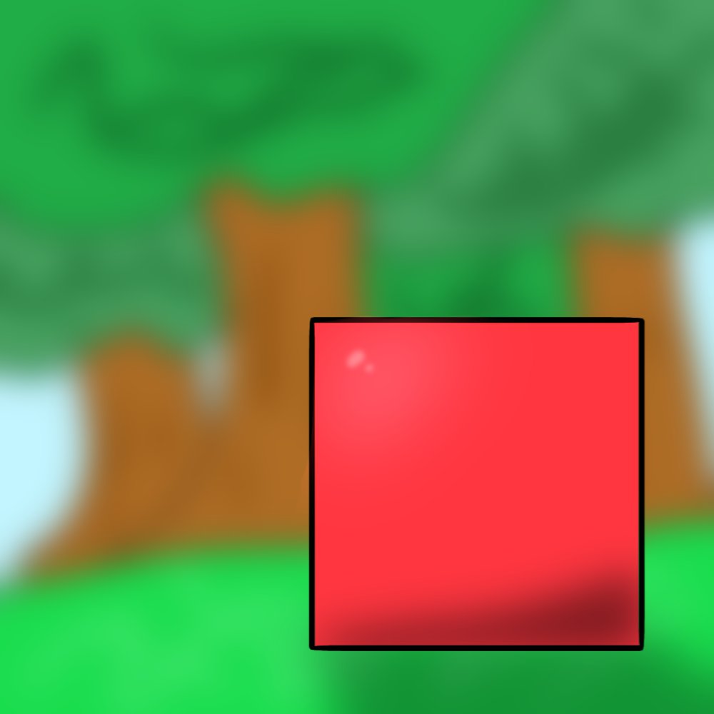 YordanYoshi's tweet photo. My friend joked his OC is a red square so I did fan art for him https://t.co/aBBSjMxXl4