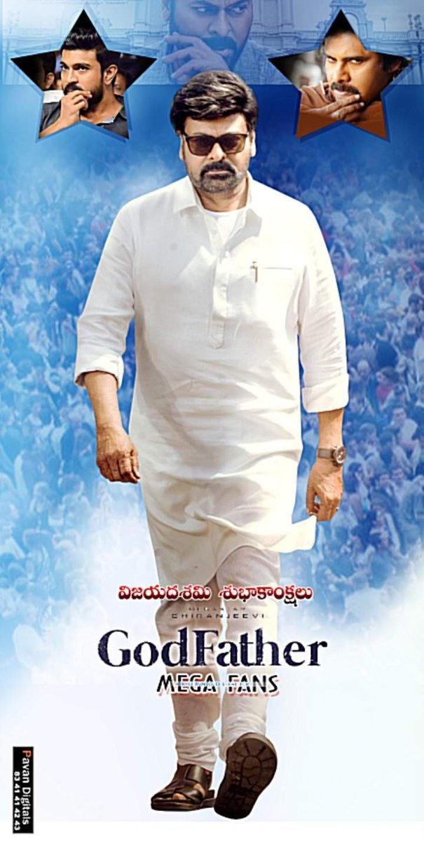Kasapogu1981's tweet photo. #GodFather Movie 04.10.2022
#4YearsForGodFather
@KChiruTweets https://t.co/Zmzcm0tP8C