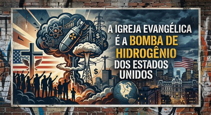 lmrevoltado's tweet photo. @_arielmayo Ou  setores mais progressistas da Igreja Católica realiza uma frente religiosa, inclusive com ateus, mulçumanos e candomblecistas, e assume que existe sim uma Guerra Santa contra os neopentecostais da Teologia do Domínio, ou será o fim do estado laico. Não se tolera intolerantes! https://t.co/oU3rK9g7bw