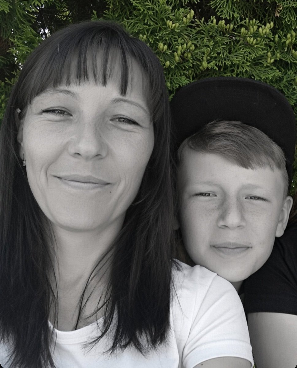 CrimeanVoyager's tweet photo. 12-year-old Sashko was killed alongside his mother.

When russia invaded, his family fled their home near the russian border to save themselves. They eventually settled in Kharkiv region.

In June 2023, Sashko, his mother, father and sister were driving when their car hit a mine.

His mother Yuliia was killed instantly. Sashko suffered burns over more than 90% of his body and died days later.

His father and sister survived, but were severely injured.

They fled their home to escape russia’s war.

It followed them anyway.