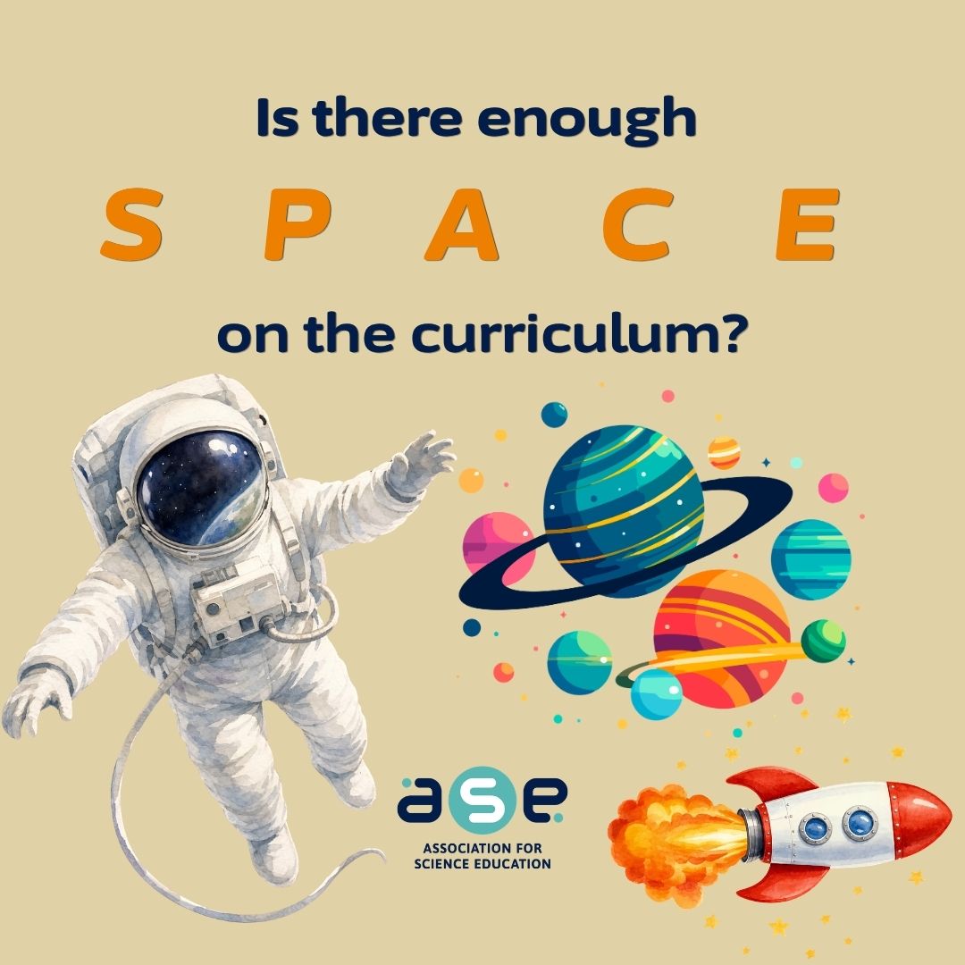 theASE's tweet photo. 🚀 This #WorldSpaceWeek, we ask: should we make more space for space in science education?

This open-access article argues for the integration of space topics into the science curriculum to address skills gaps in the space sector and inspire students: https://t.co/XHDmdu7gio https://t.co/EFn4pkHyVp
