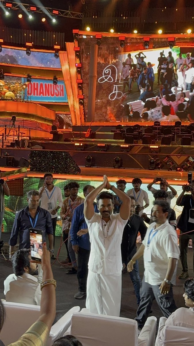 DhanushFanzTeam's tweet photo. #OMAudioLaunch — Expected November 1st! 💯🔥🇵🇱

Global Star @dhanushkraja 🎤✨

#OMChapter1 — Worldwide November 20th! 🌍🔥

#OM | #Dhanush | #OMChapter1AudioLaunch https://t.co/0SvF1jukzt