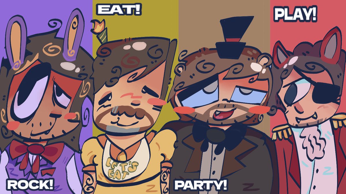 stubminecraft's tweet photo. Fall out boy Freddy fazbear bear...#yeha 
CRINGETOBER DAY 5 CROSSOVER!!!! https://t.co/qtyasmQI3x