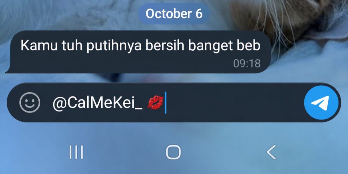 CalMeKei_'s tweet photo. Dapet chat gini bikin mood jadi bagus deh,apalagi bacanya pas pagi tadi.❤️
#AvailSolo #ExpoSolo https://t.co/acaiqegIFt