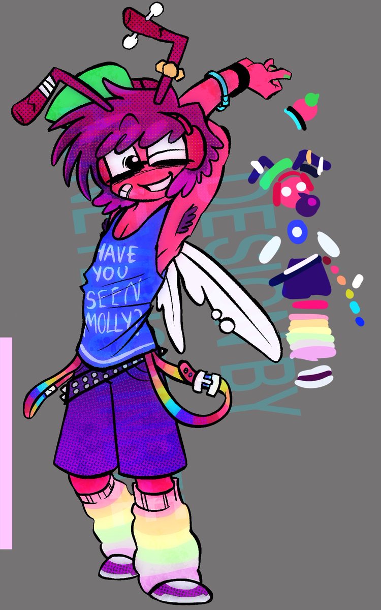 honeybuskinbee's tweet photo. MEEEETT 4NT0N! Ze is a professional dancer, and ze loves to go out to parties! This is kind of a sona and an oc at the same time. Ze goes by ze/zim/zis but he/him is applicable too! Anywho this was inspired by that Candy Anton Sona:3 #funhouseGAME #funhouseRBLX #antonfunhouse https://t.co/uCMXX891LK