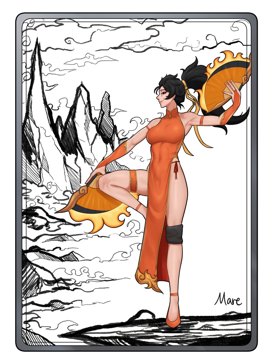 _by_mare's tweet photo. 치파오가 어울리는 안란🔥
#overwatch #anran https://t.co/QADA2aUilT