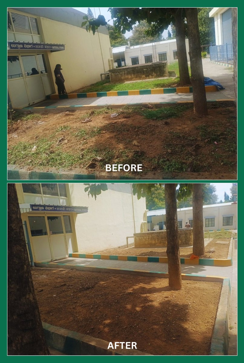 CmtiBengaluru's tweet photo. 🧹Cleanliness Drive at CMTI

As part of Special Campaign 6, CMTI carried out cleanliness activities in front of the Stores Area.

#MHI #SpecialCampaign6
@SwachhBharatGov @swachhbharat @MoHUA_India @DARPG_GoI https://t.co/vCYASOzg8H
