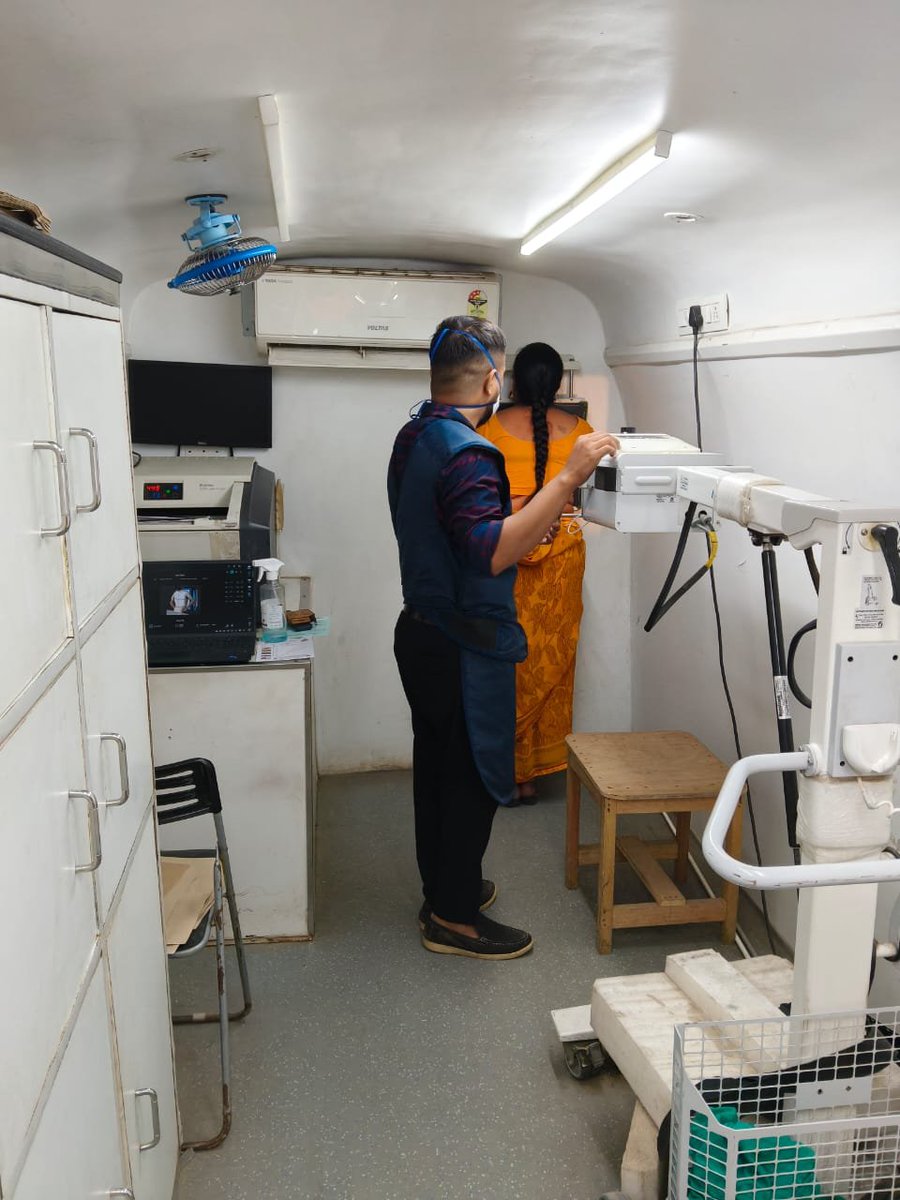 official_NITRD's tweet photo. 01.10.2026 | Ayushman Aarogya Shivir at Jonapur Dispensary

X-ray Van-based TB screening was conducted with 41 people screened. 31 X-rays were performed, with 3 abnormal findings. BP and blood sugar screening was done for 29 people.

#TBMuktBharat #YesWeCanEndTB #NTEP https://t.co/btz8qCTIOc