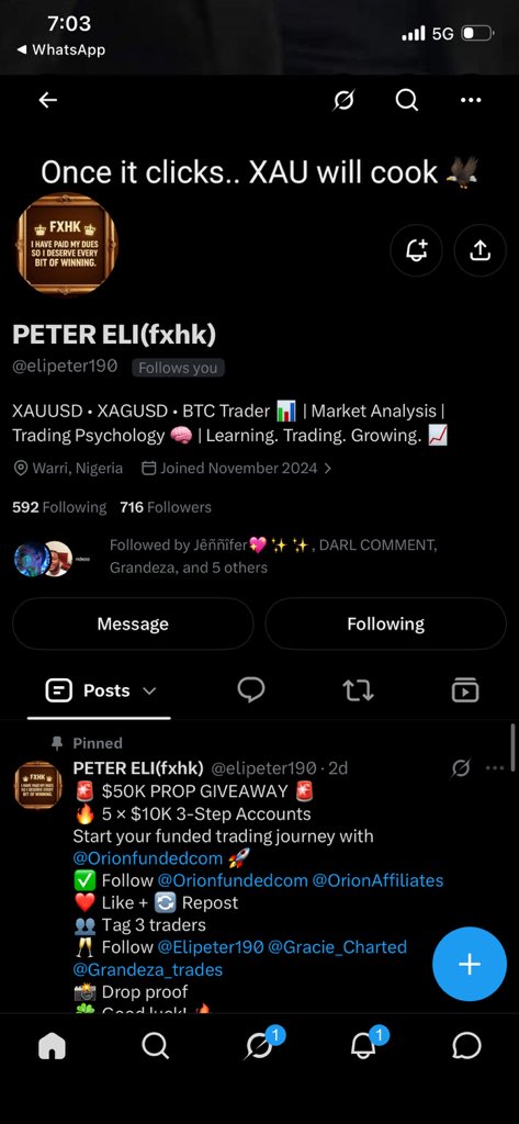 Mustaphy_23's tweet photo. @elipeter190 @Orionfundedcom @OrionAffiliates @Gracie_Charted @Grandeza_trades @AbokiGrace13162 @Nasari111 @OmotundeMoshoo1 @elipeter190 done https://t.co/yirkhrdmQa