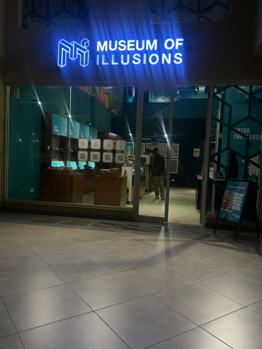 PremierSilverba's tweet photo. Not every wild thing is in the bush , facts about #MuseumofIllusion Its was Established last year in 2026
Maths and physics all in one making 
 We might add this to our Nairobi stopovers......
#MKTE2026 #Exolorekenya #premiersilverback https://t.co/OWLgfAJqYv