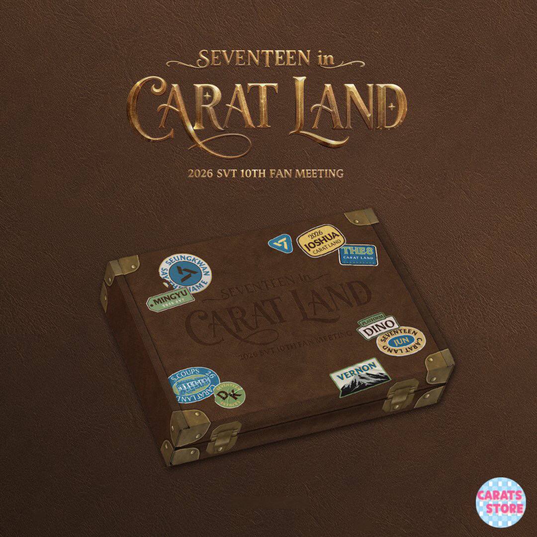 caratsstore's tweet photo. Lapak untuk SVTS dan SVTB SEVENTEEN in Caratland 2026 MEMORY BOOK 
.
nb: mohon input dengan trigger ya~ https://t.co/jJKHhUzCAL