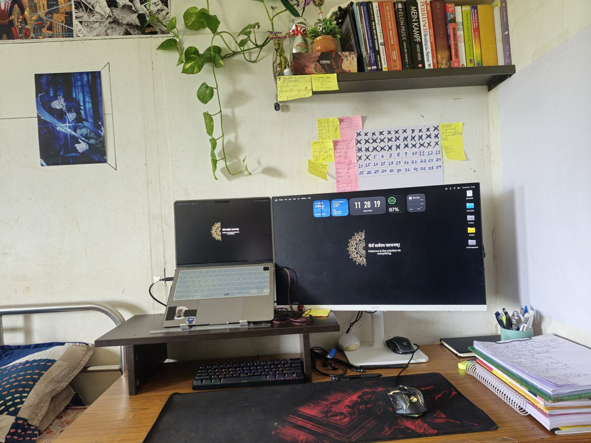 _Nipun_Pandey_'s tweet photo. Good morning ☀️

Tuesday, 6th October 2026.

New day, new goals. Let’s make it a good one. ⚡

#GoodMorning #StudyLog https://t.co/MfR2xETJ7V