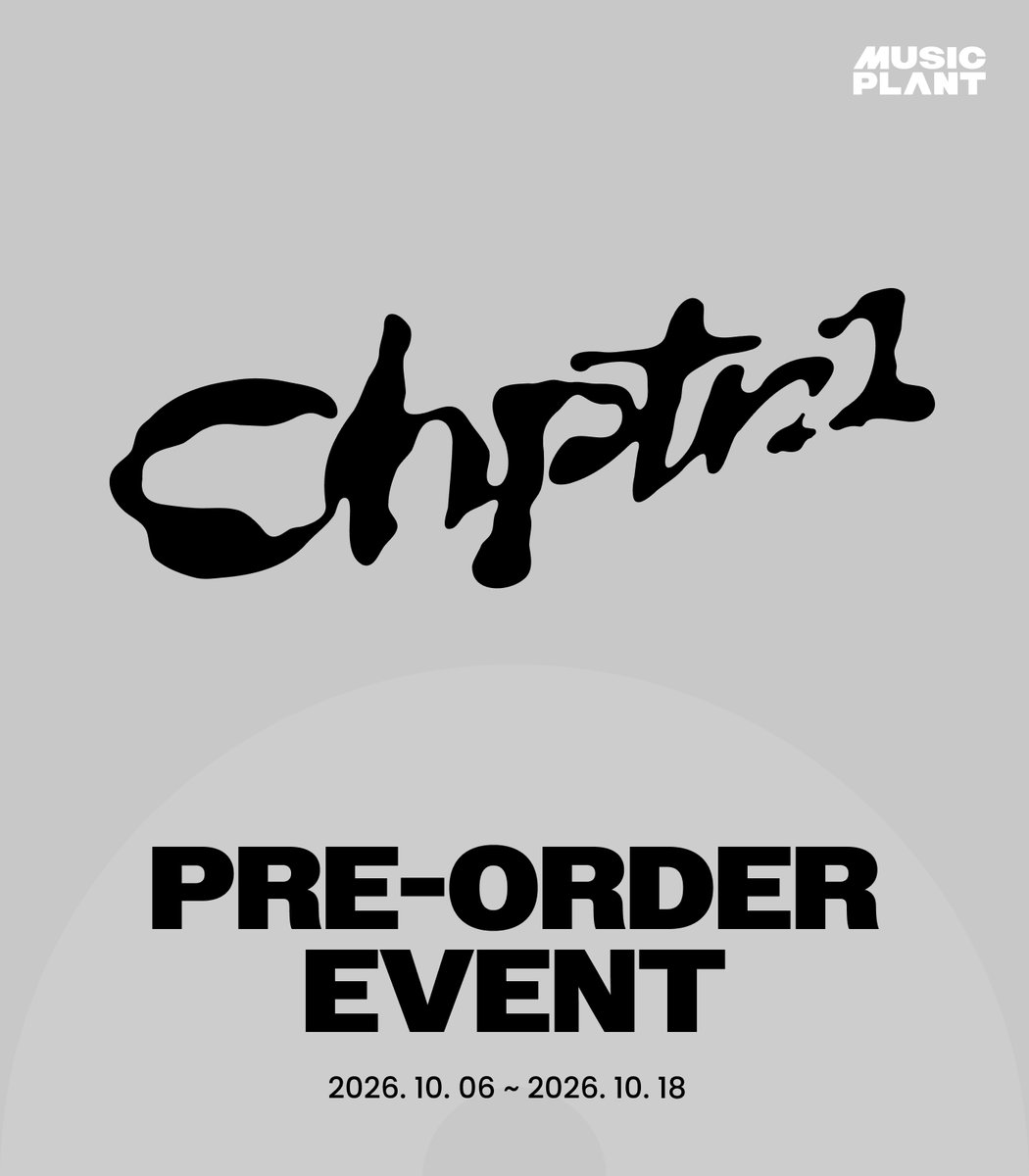 musicplant_kr's tweet photo. [PRE-ORDER GIFT] 
#JAYB #제이비 #528Hzkr 
#Chptr1 #Honeydew

🩶앨범 1장 구매 시 뮤직플랜트 독점 미공개 포토카드 2종 중 랜덤 1종 증정

🛒뮤직플랜트 온라인몰
https://t.co/gUhmj7KU5F

#뮤직플랜트 #MUSICPLANT https://t.co/UGUenp13pe