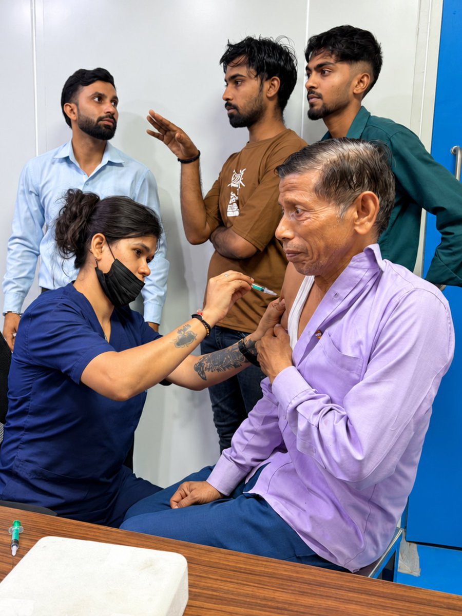 fermentislife's tweet photo. We recently organised a Health Camp for our employees.

It was a simple initiative, but an important one for us.
A special thanks to Mr. Som Singh for his support in making this happen.

Taking care of our people will always be an important part of how we grow.

#FLS #Healthcamp https://t.co/C9YMXDGkyh