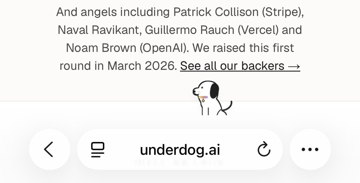 C0427940l's tweet photo. @vikhyatk Trying to understand this weird behaviour- figured You guys are just SALTY @KanuGulati @PrismML @HessianFree 

but you know what, Conway raised in March for web4 not even because of Underdog, not to even your little shitty model is only a negligible part of an App :) https://t.co/dfnklvqOQz