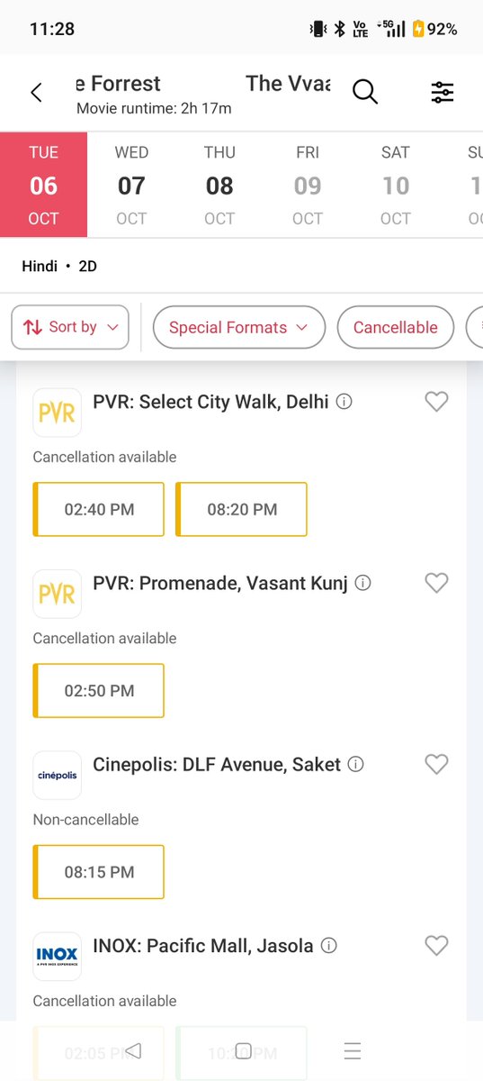 Sidfanworld's tweet photo. #THEVVAAN is Roaring again in Delhi &amp; NCR on Tuesday despite limited shows 🐯🔥🔱 

@SidMalhotra @balajimotionpic @TheViralFever 

#SidharthMalhotra https://t.co/bU9HHUPMvo
