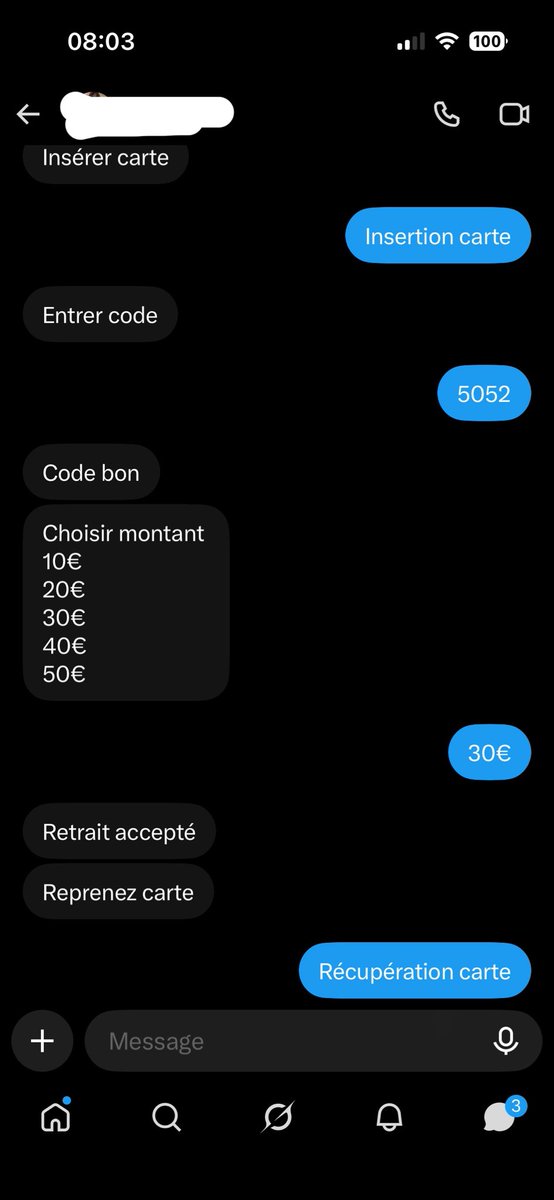 patronne77's tweet photo. Petite session ATM dès le réveil. ⏰ https://t.co/vGKFJ0upw6