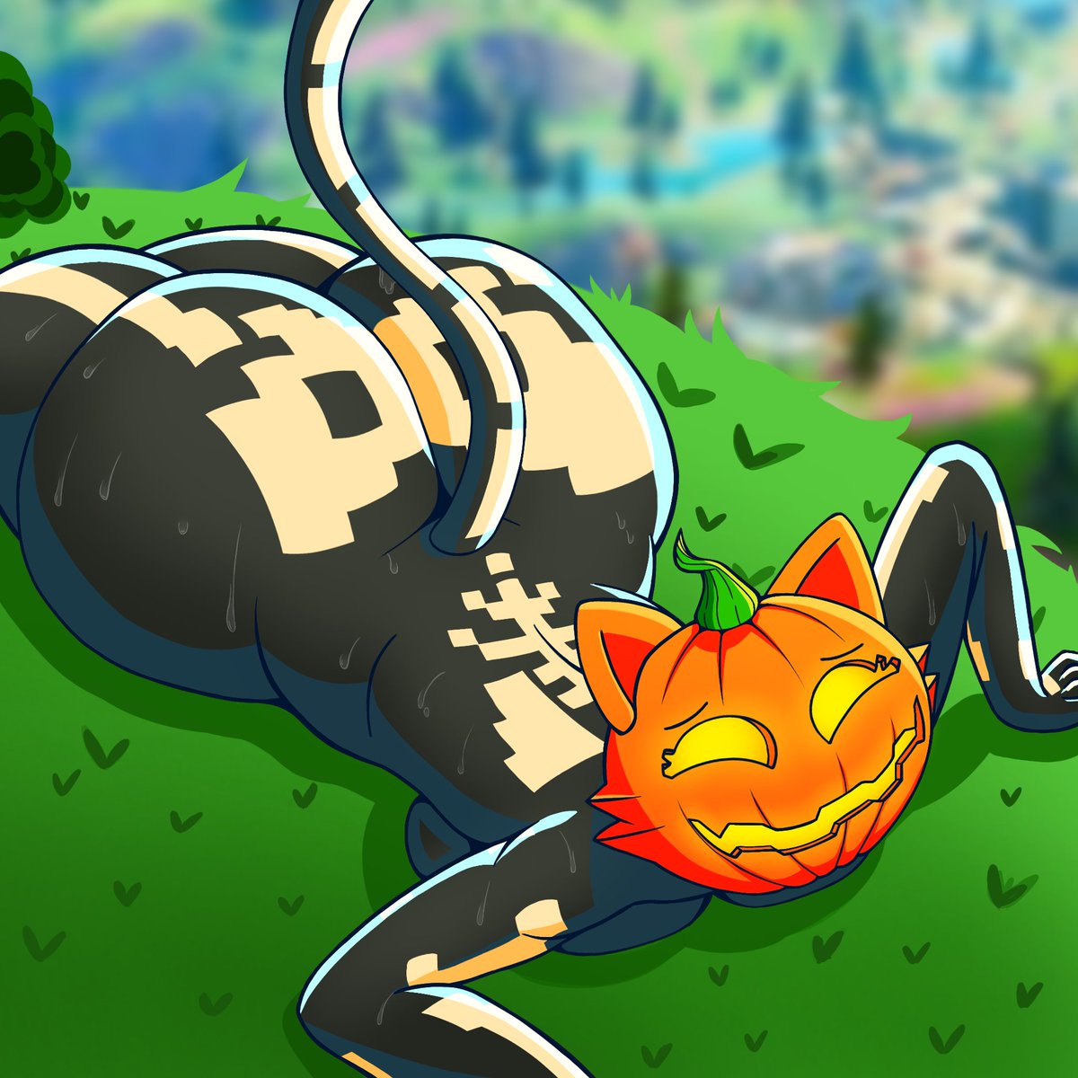 MiniBull9422's tweet photo. That stupid cat doesn't know how to shoot
#Spice #Fortnite #PumpkinCat https://t.co/77dQnugbZy