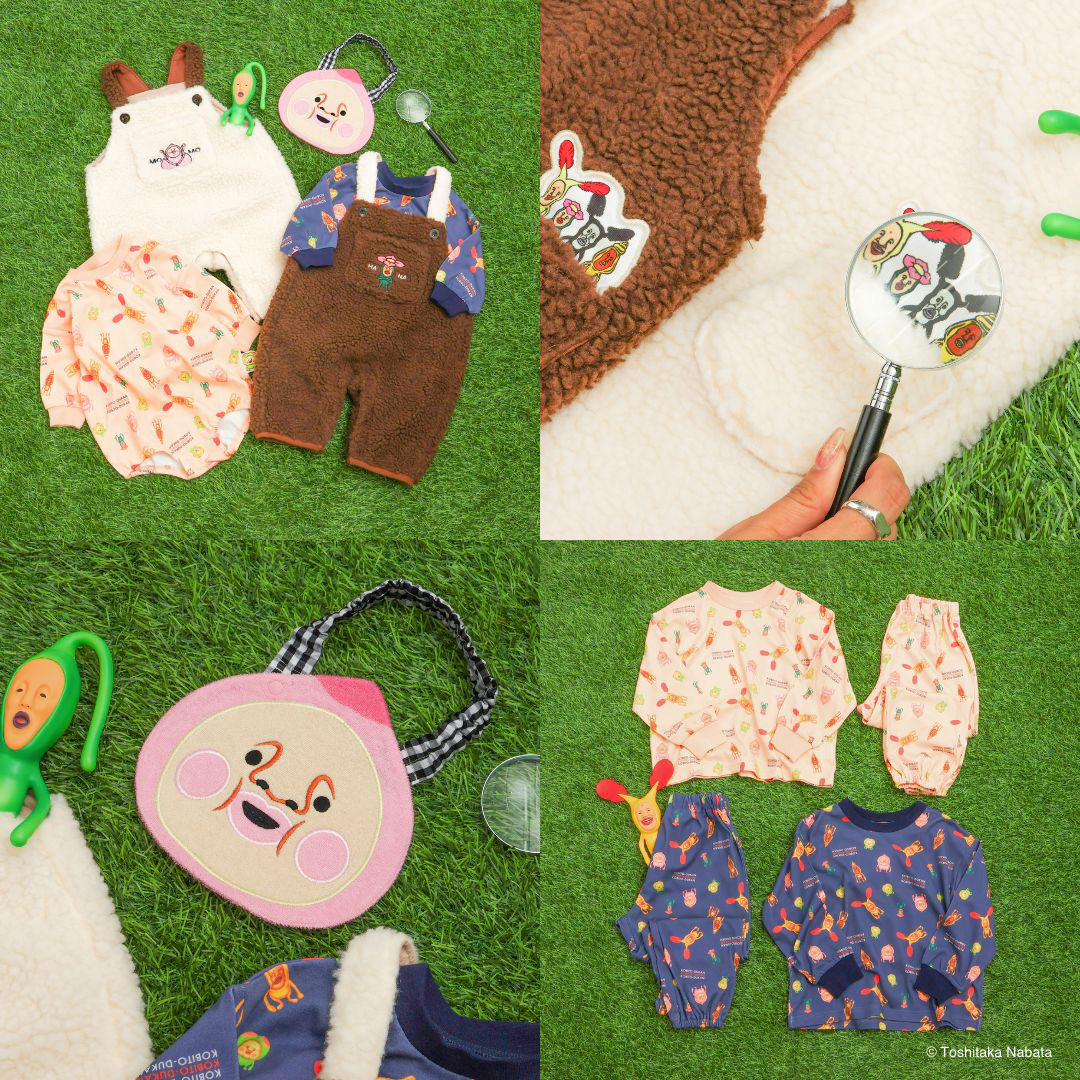 kobitodukan's tweet photo. 【新商品】キッズブランド「BREEZE（ブリーズ）」とのコラボレーションアイテムを10/9（金）発売👕✨

【商品情報】
◾️長袖Tシャツ　全2種　各2,970円
◾️ワッペン長袖Tシャツ　全2種　各3,410円
★バラエティソックス　全4種　各550円
★なりきりパーカー　5,500円
★こびとづかん なりきりボディーオール　全2種　各5,500円
★なりきりパーカー(大人)　6,600円
◾️フェイス巾着　全2種　各1,870円
◾️もこもこサロペット　全2種　各4,730円
★こびと総柄ボディーオール　全2種　各2,970円
★こびと総柄パジャマ　全2種　各4,290円
◾️フェイススタイ　2,530円

★…リンクコーデ可アイテム
※各税込

【発売日】
2026年10月9日（金）〜

【取り扱い店舗】
全国のBREEZE店舗/全国のhttps://t.co/aGae0t7Der店舗（10月9日〜）、公式オンラインストア 各店
※取り扱いの有無、販売開始日は店舗によって異なる場合がございます。

商品の詳細は #こびとづかん 公式サイトにて
https://t.co/zjs7h57qfO