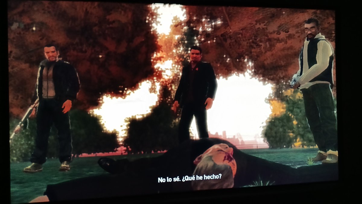 LeonMtz0's tweet photo. Esta noche acabo de terminar mi cuarto juego de mi maratón camino al Gta 6 y es nada más y nada menos que gta 4, es el GTA con el que crecí y esa espina de jamás acabarlo hoy se va, ame muchísimo este titulo y como te voy a extrañar NB, pero antes del 5 jugaré las expansiones https://t.co/w5o9mZNNwb