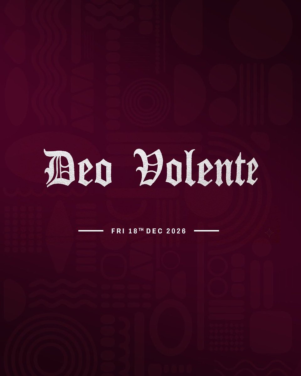 NduguzCulture's tweet photo. 🎉 Deo volente 🎉

Save the date; 18.12.2026

God willing… someone special is coming to pare with you.

More details coming soon on https://t.co/SotMGFDJUY 

#ParePareRave #ForTheCulture https://t.co/sGVAHUceWX