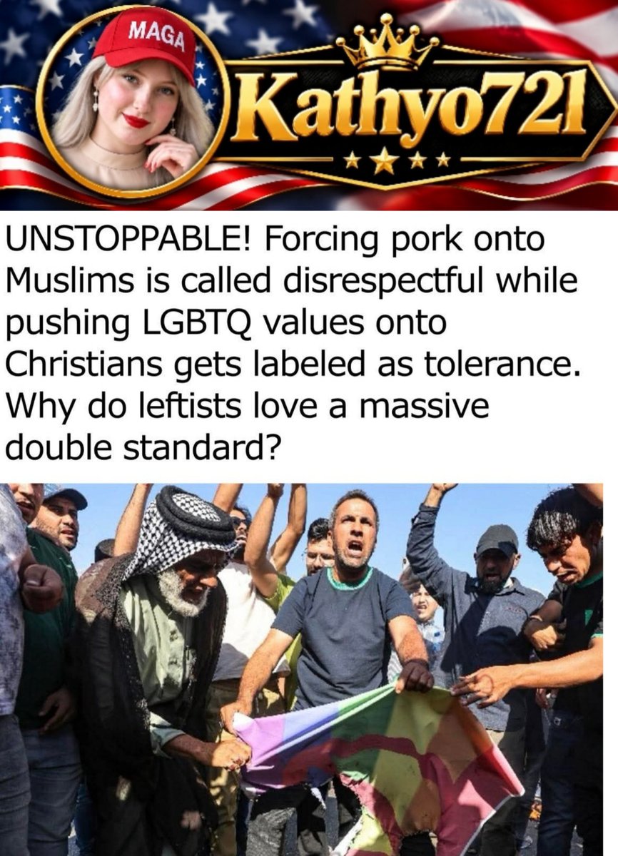 Kathyo72l's tweet photo. Double standards are the real issue—shouldn’t the same respect and tolerance apply to everyone? https://t.co/qwwRgHfFcL