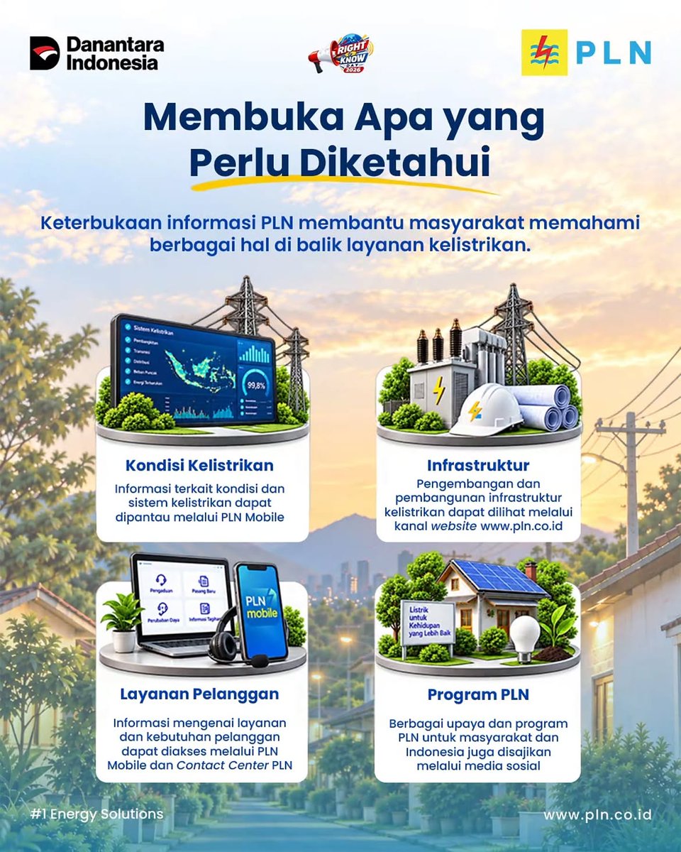 ElectrizenPngkp's tweet photo. Electrizen, listrik bukan hanya soal energi yang sampai ke rumah dan aktivitas kita. Informasi yang jelas juga menjadi bagian penting dari pelayanan kepada pelanggan.

#righttoknowday #rtkd2026 #hakuntuktahu #keterbukaaninformasi #informasiterbukapublikberdaya https://t.co/qLe7RHQBhV