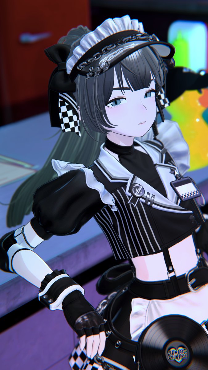pyairere1004's tweet photo. "黒メアちゃん！スマイルスマイル！"
#VRChat #Lapwing https://t.co/YM195WBjru
