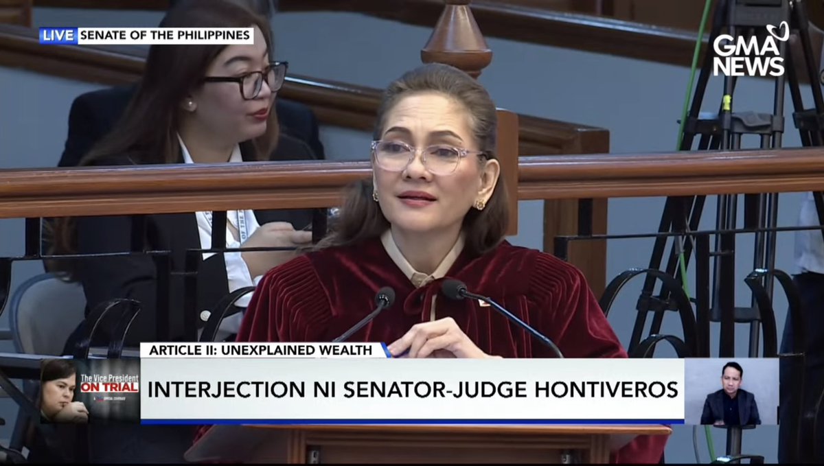 happyallydumpy's tweet photo. Thorough research + sharp financial skills = solid questions! 

Sen. @risahontiveros and SP @stgatchalian did their homework again. ✍🏻

#VPonTrial https://t.co/7zfRPEAs28